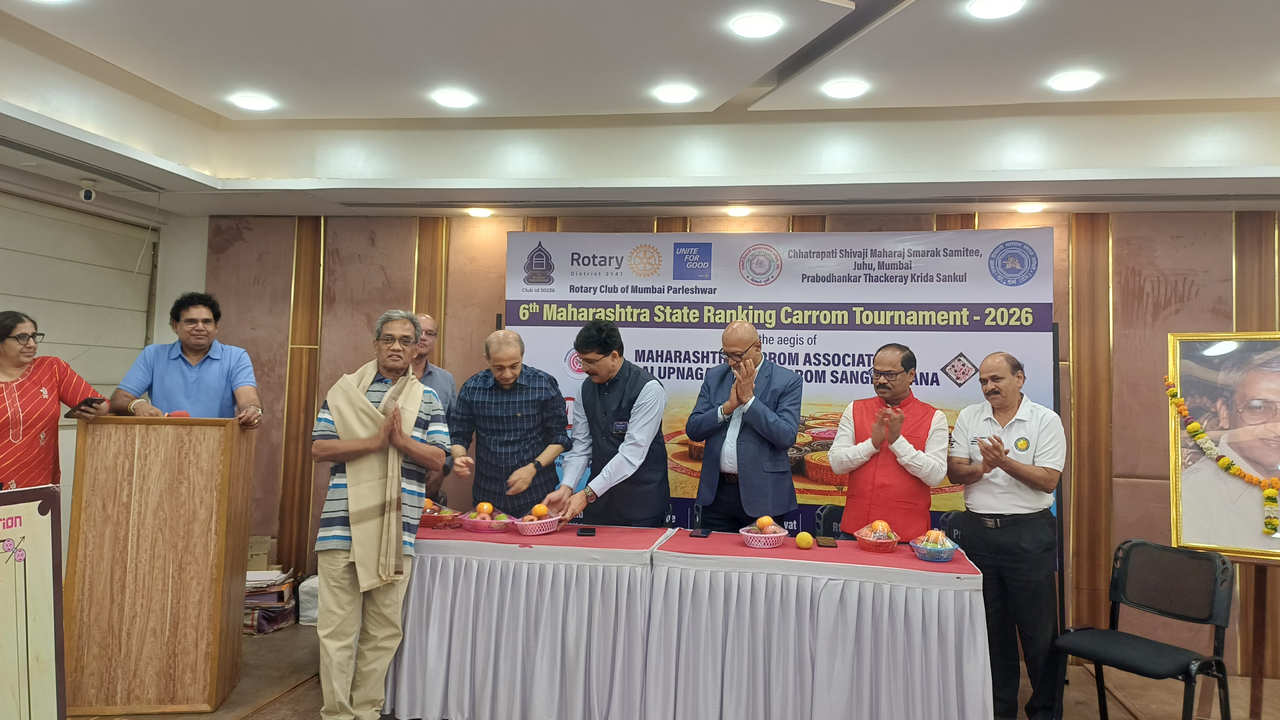 6th Rotary Club of Mumbai Parleshwar State Ranking Carrom Tournament 2026-27